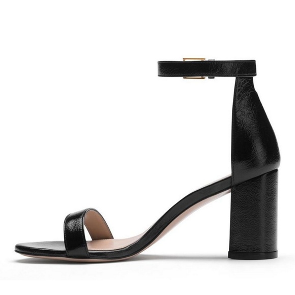 STUART WEITZMAN 75LessNudist Block Heel City 7.5 - Picture 3 of 8